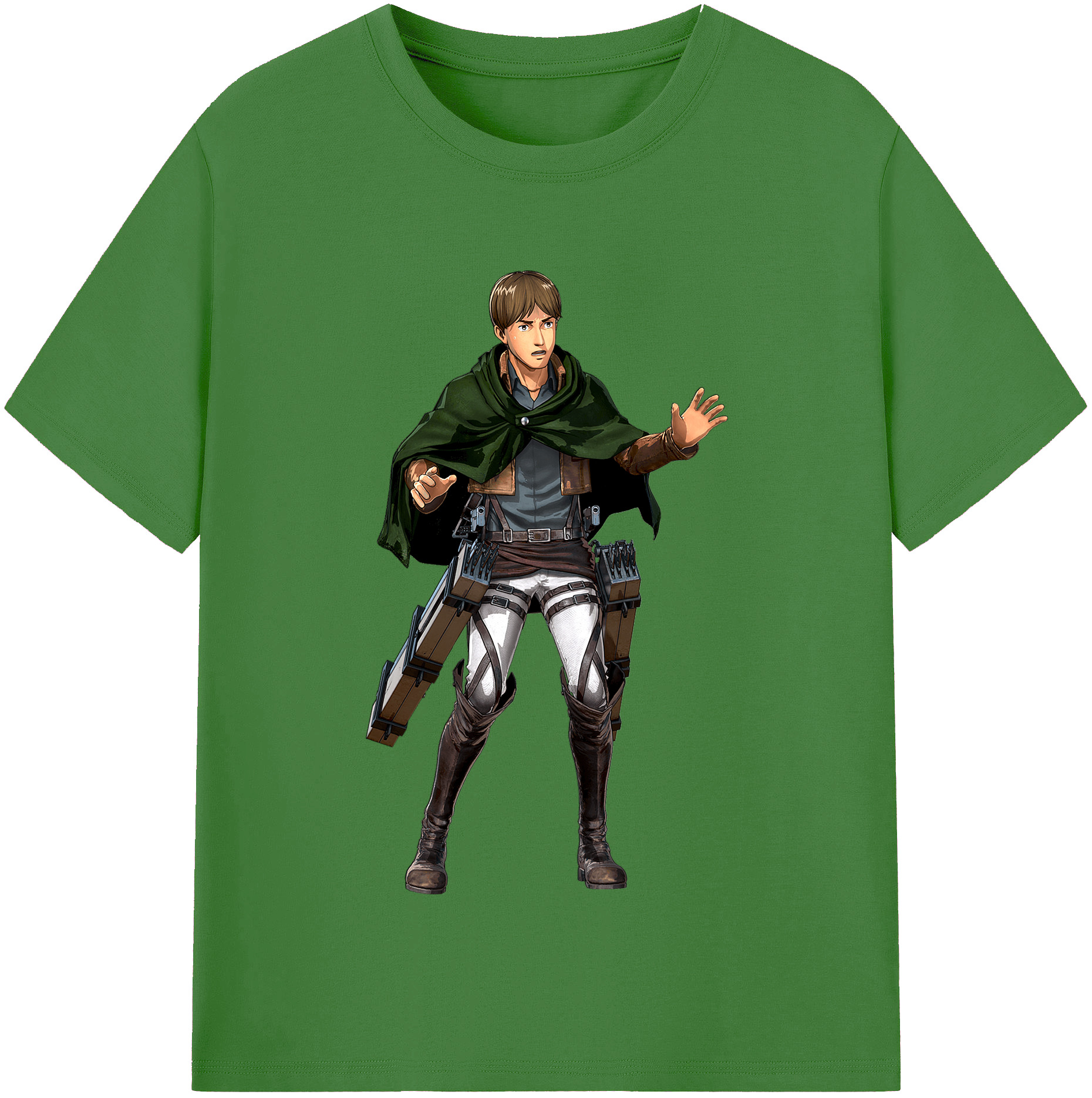 （画像用） 進撃の巨人 Attack on Titan レディースカジュアルプリントTシャツ（綿100％）